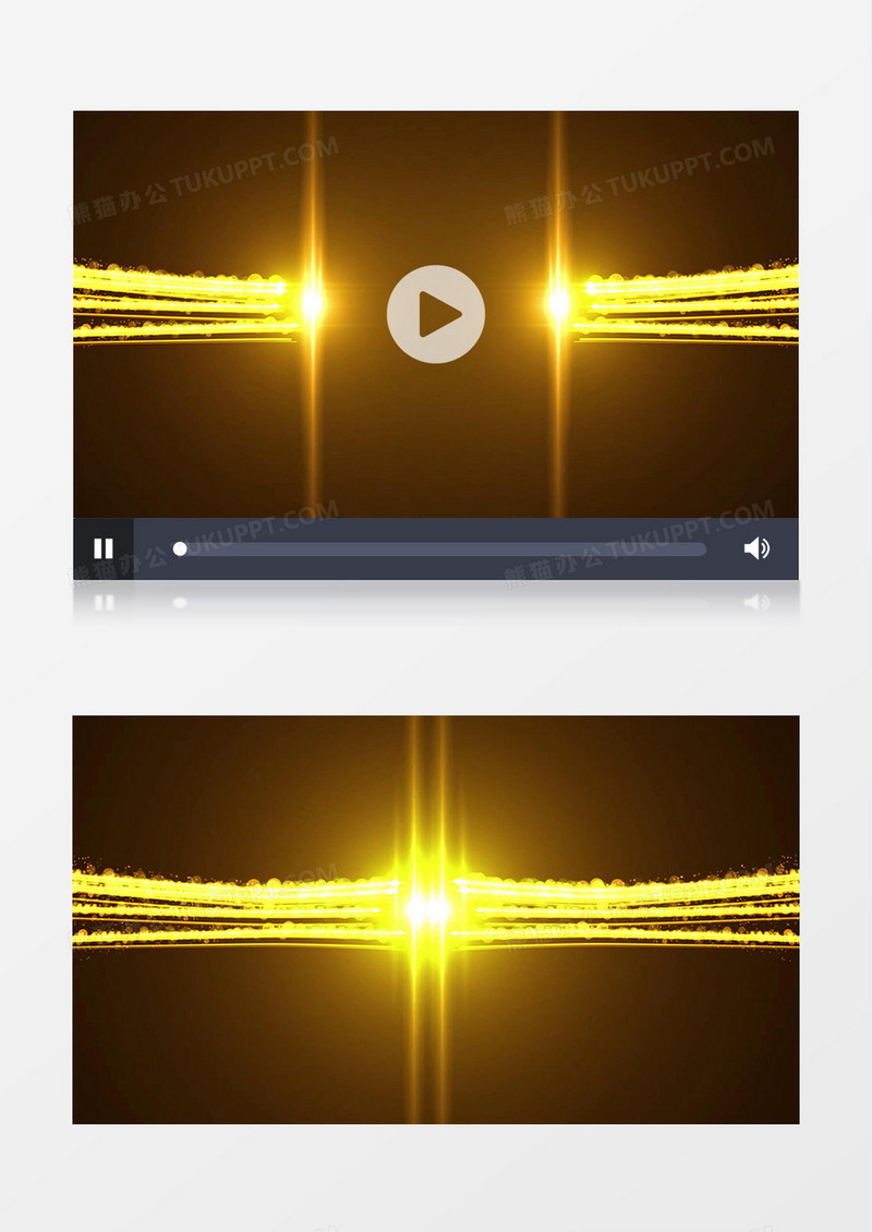 大气炫酷粒子动态光效视频素材
