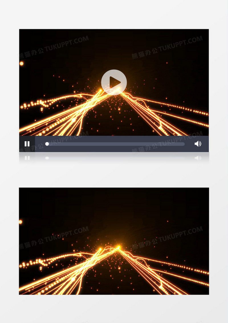 粒子光炫酷粒子动态光效视频素材