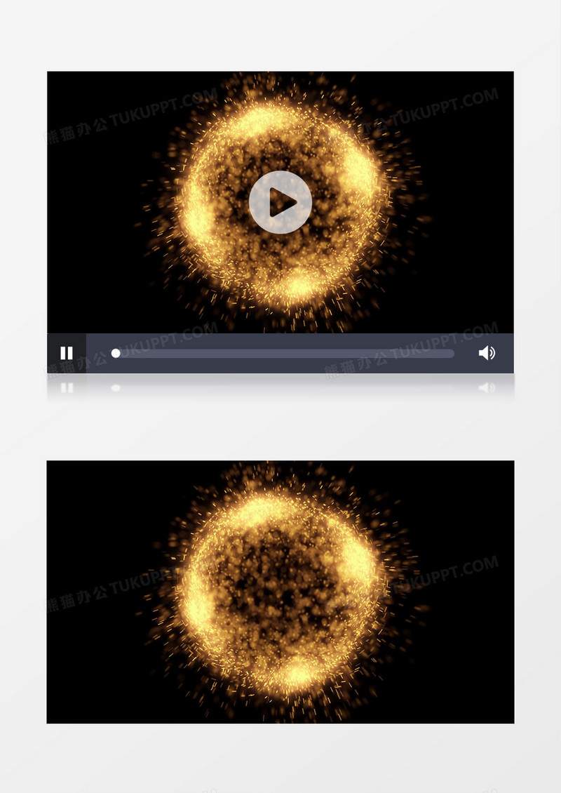 彩色烟花爆炸粒子动态粒子视频
