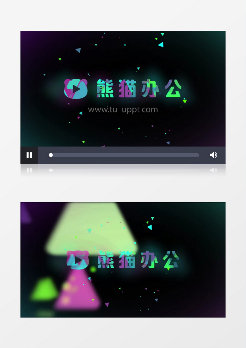 炫彩大气logo展示ae视频模板