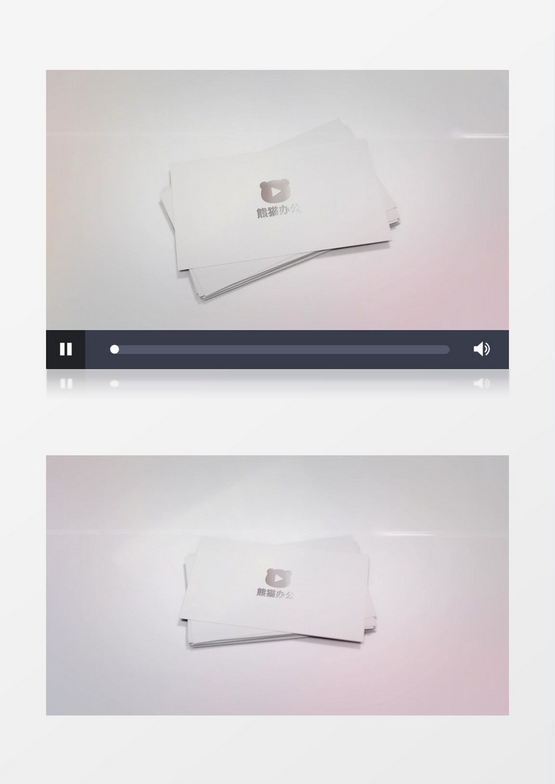 简洁商务名片卡片Logo动画AE视频模板