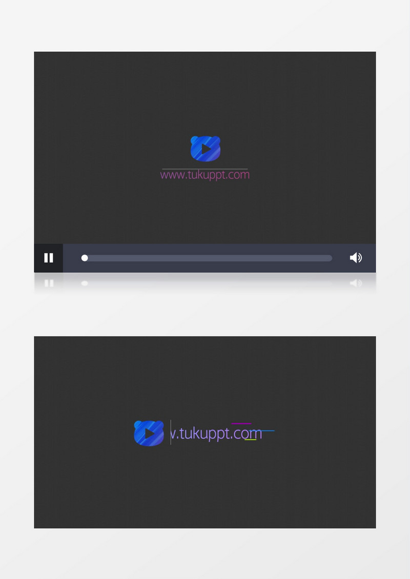 多组创意简洁扁平标志logo动画AE视频模板