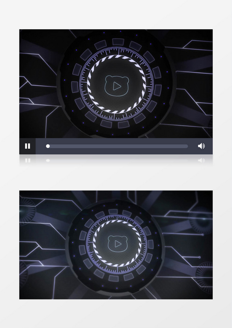 特效光效科技logo展示ae视频模板