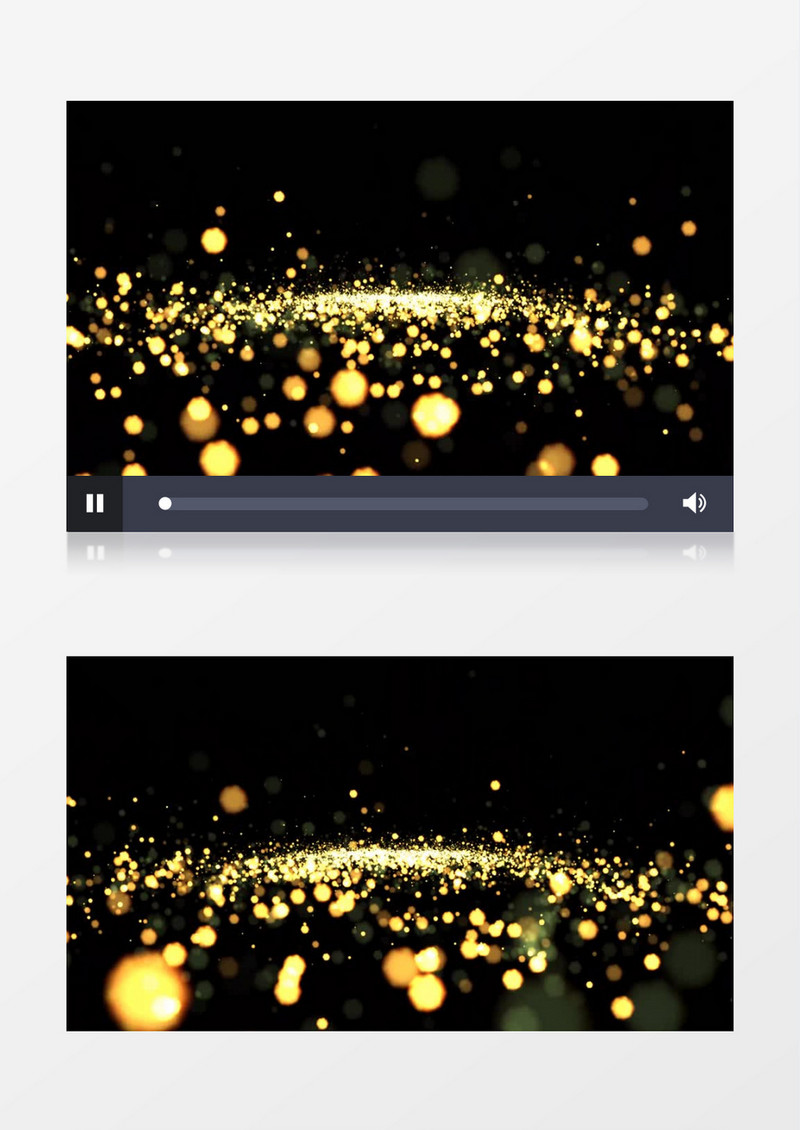 舞台金色粒子动态光效视频素材