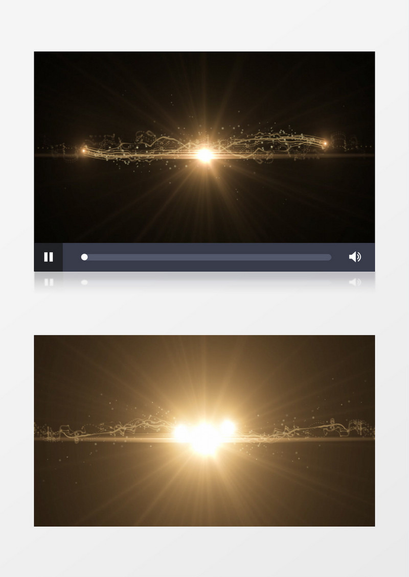 光线炫酷粒子动态光效视频素材含透明通道