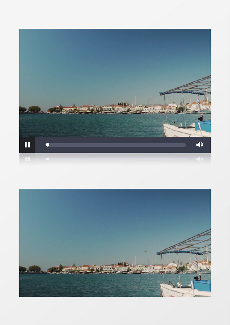 海港旅游城市风景实拍视频
