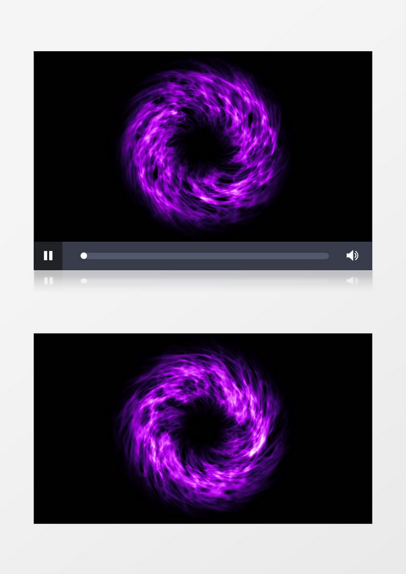 旋转的紫色旋涡视频素材