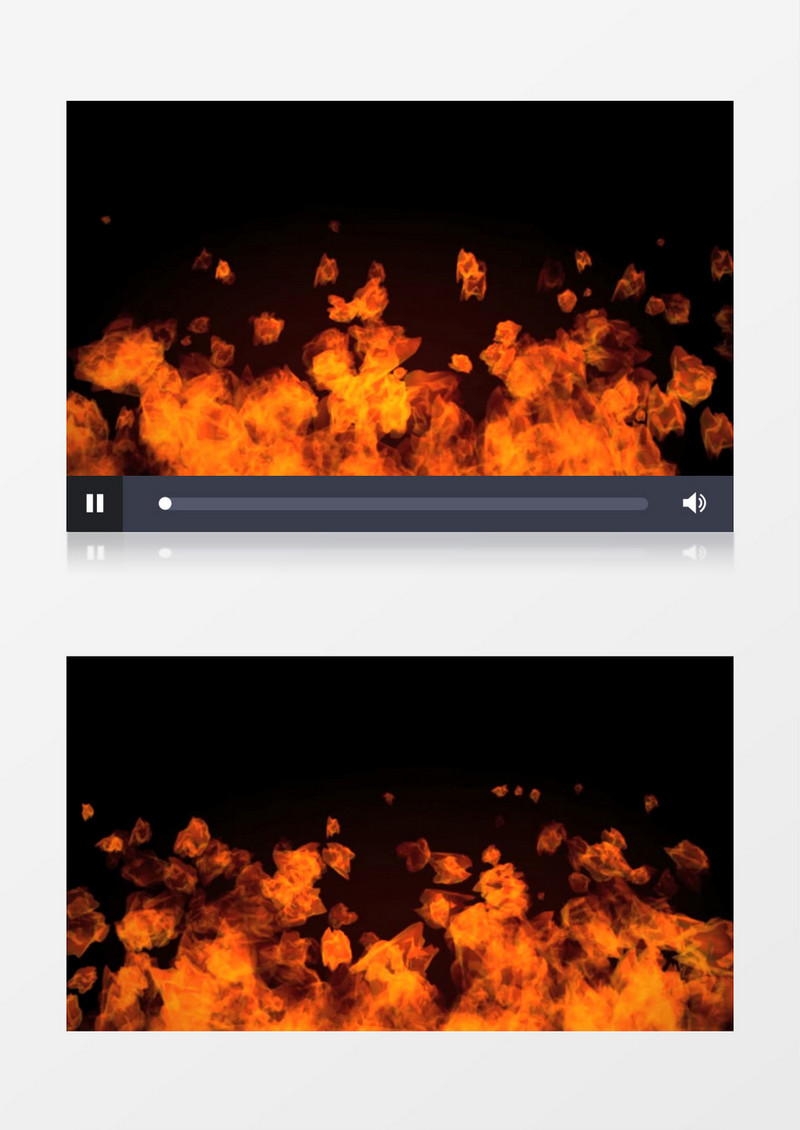 火焰燃烧背景视频