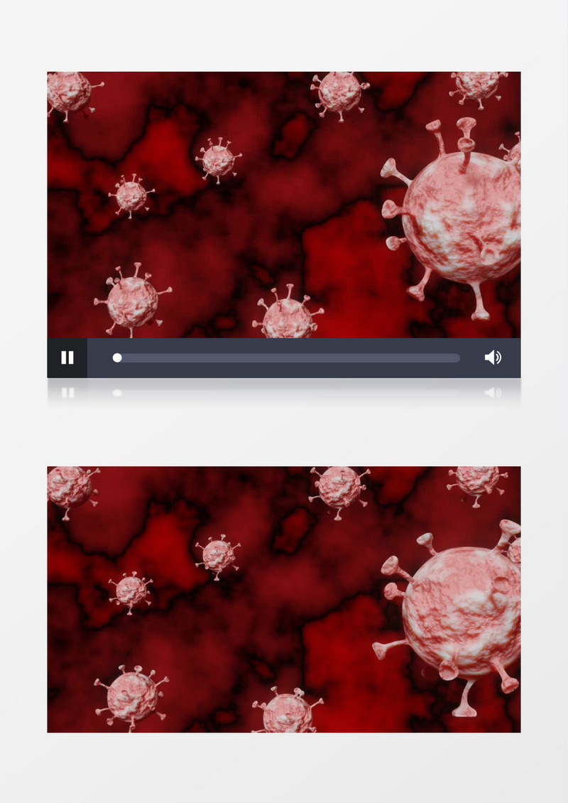 细菌病毒背景视频