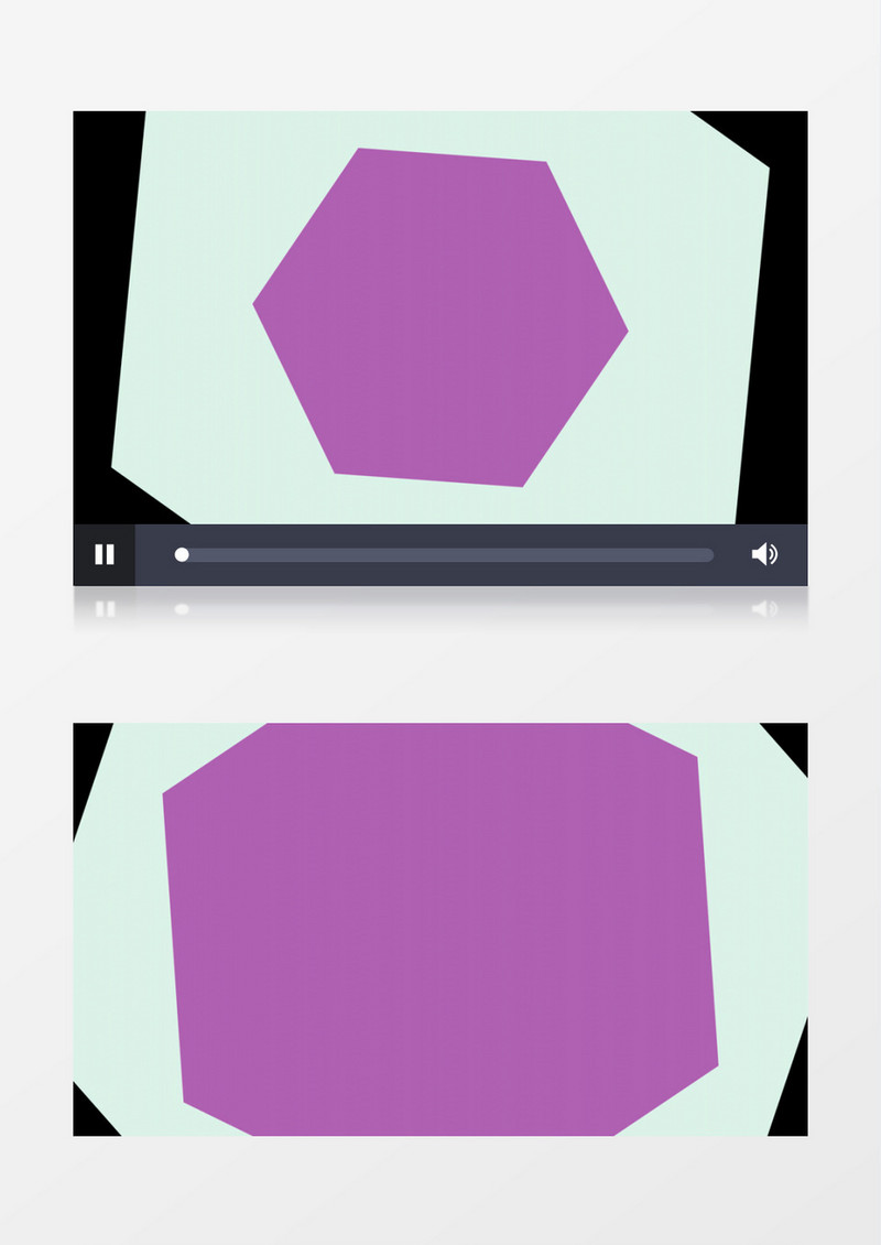几何转场图形素材视频透明通道