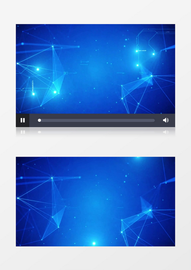 蓝色科技线条企业宣传视频背景