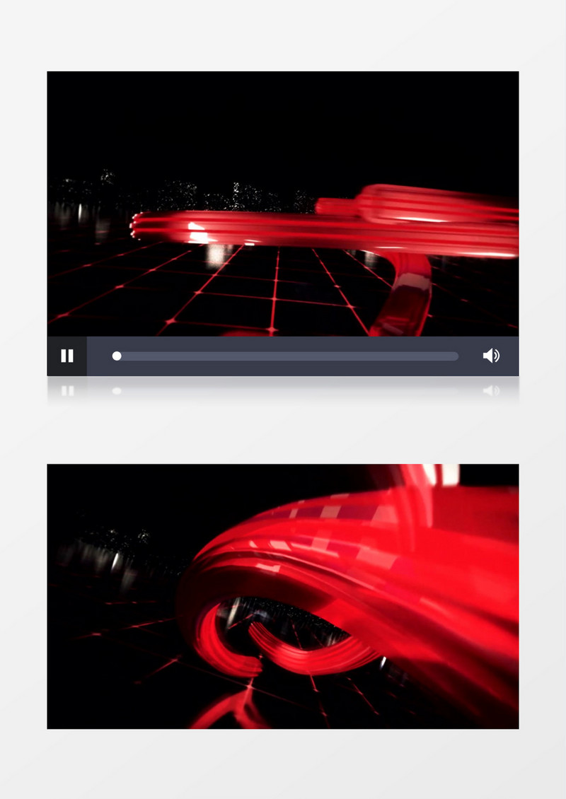 红色光束来回穿梭背景视频素材背景视频素材