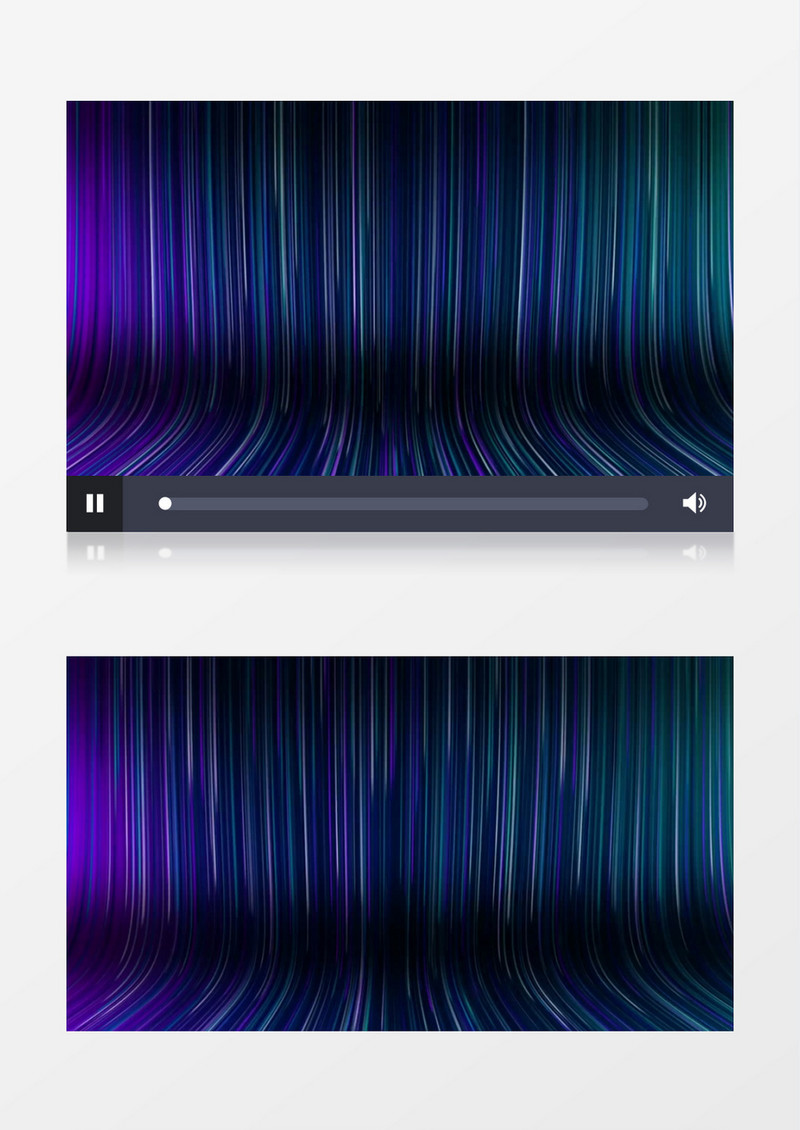 炫彩光束从上往下流淌背景视频素材