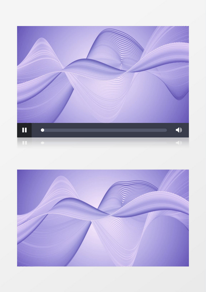 动画抽象紫罗兰色动态线条运动背景视频素材