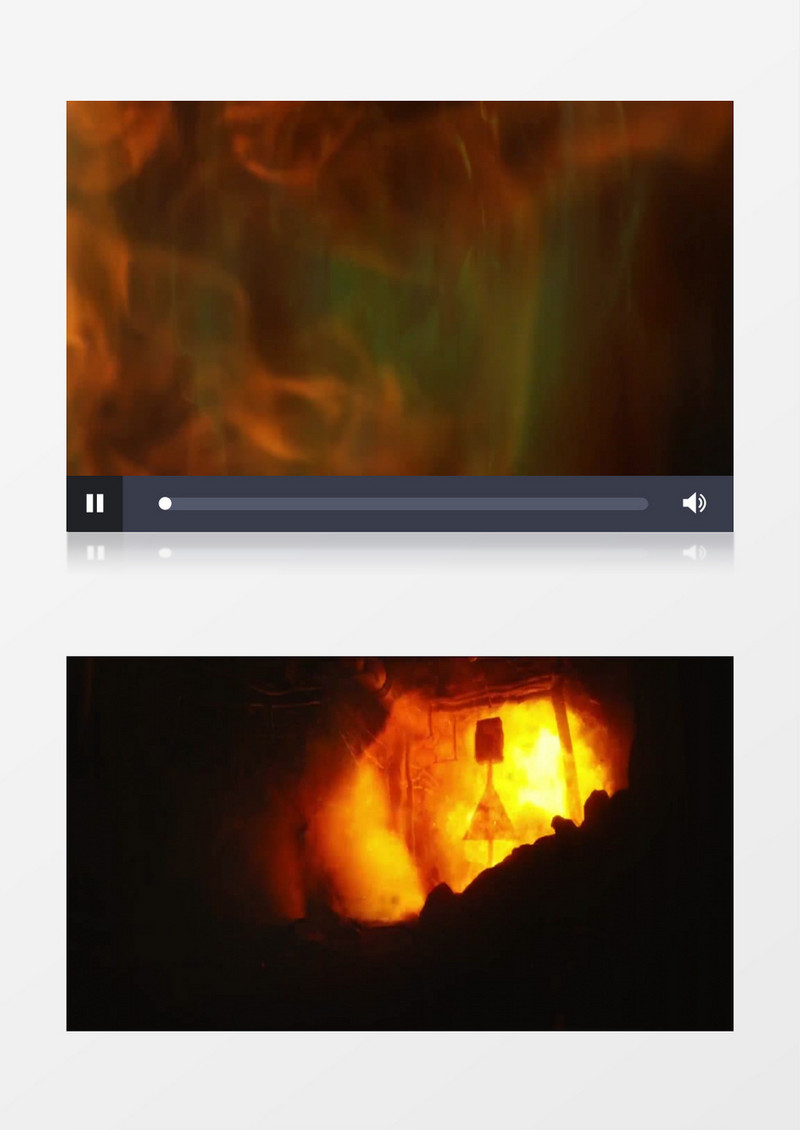 爆炸火焰碎片视频效果AE模版