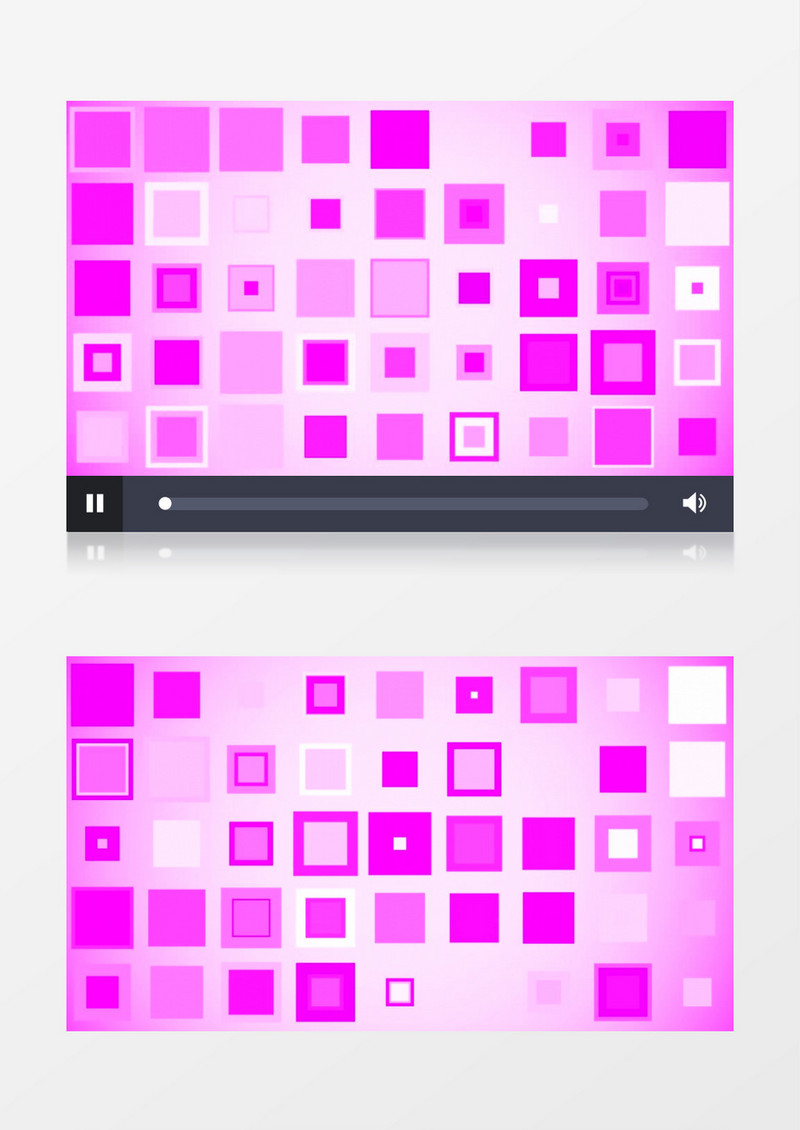 粉红方形轻柔舞蹈背景视频素材(有音乐)