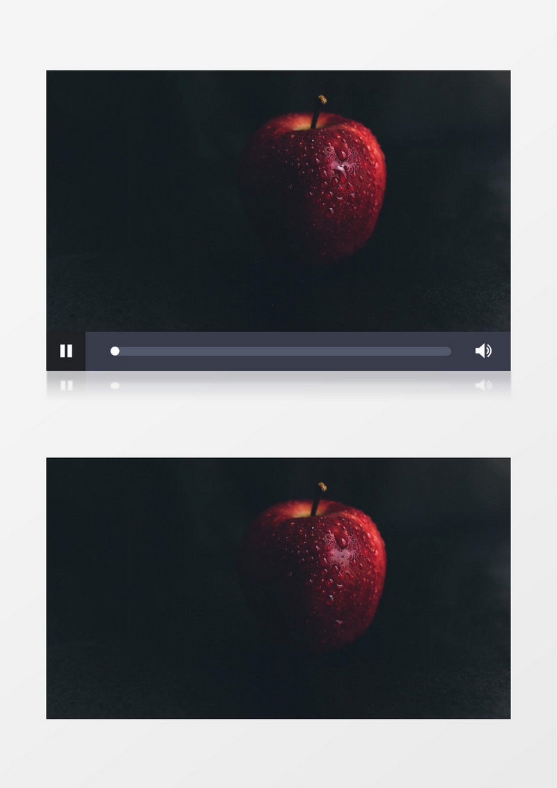 高清拍摄洗好的苹果实拍视频素材