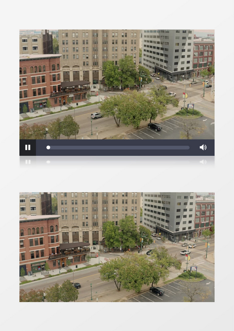 高清实拍城市的道路交通实拍视频素材