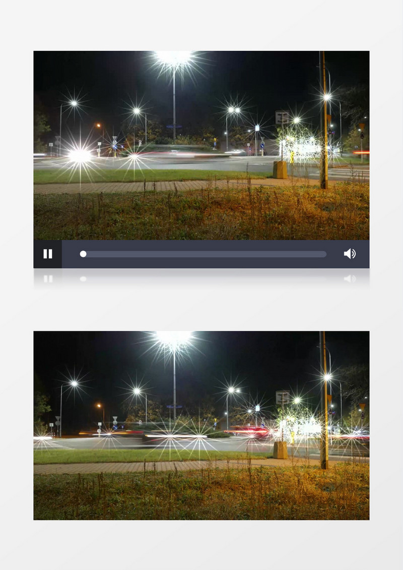 延时摄影拍摄车流汽车灯光实拍视频素材