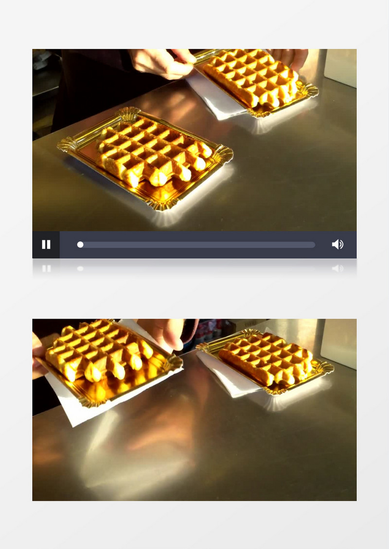 实拍让人垂涎的美食制作过程实拍视频素材