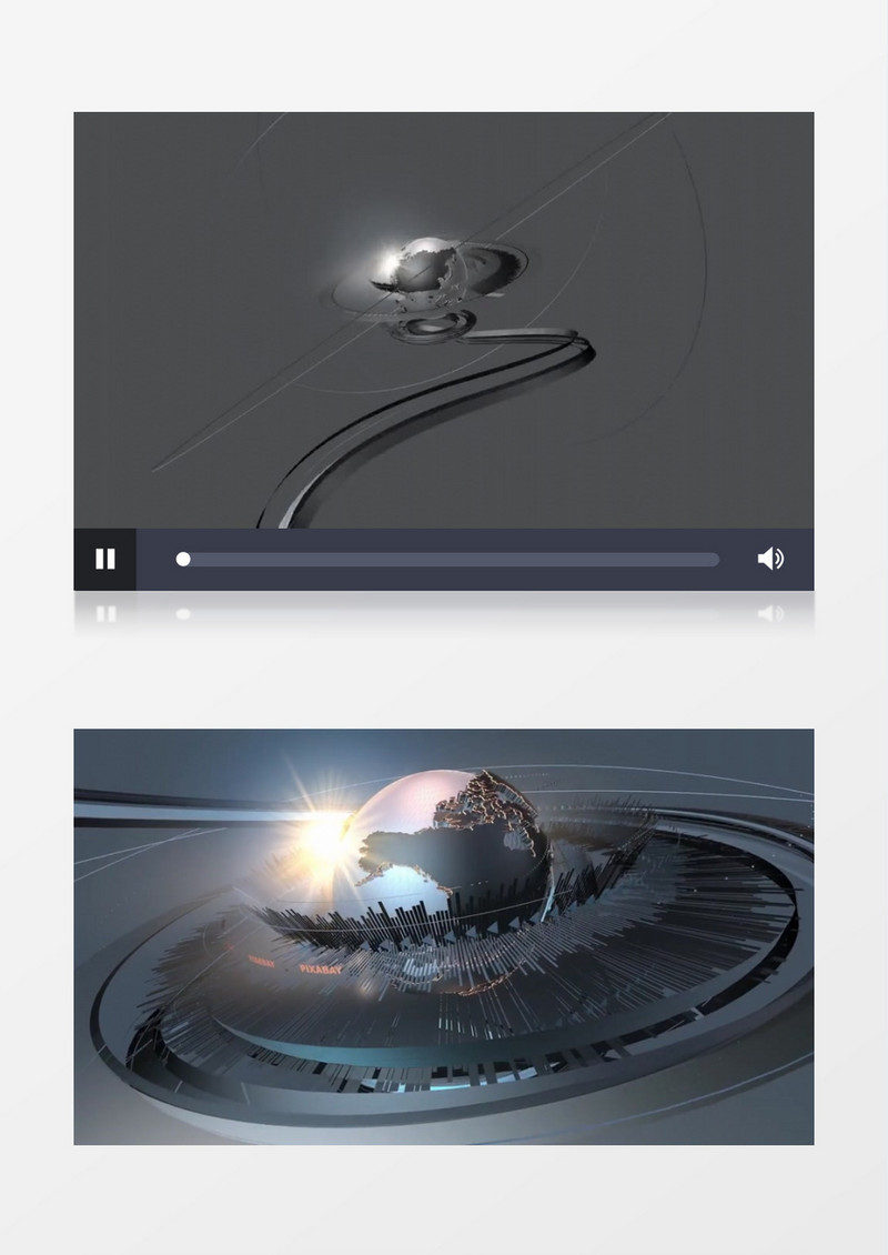 计算机互联网三维动画创业广告高清视频素材