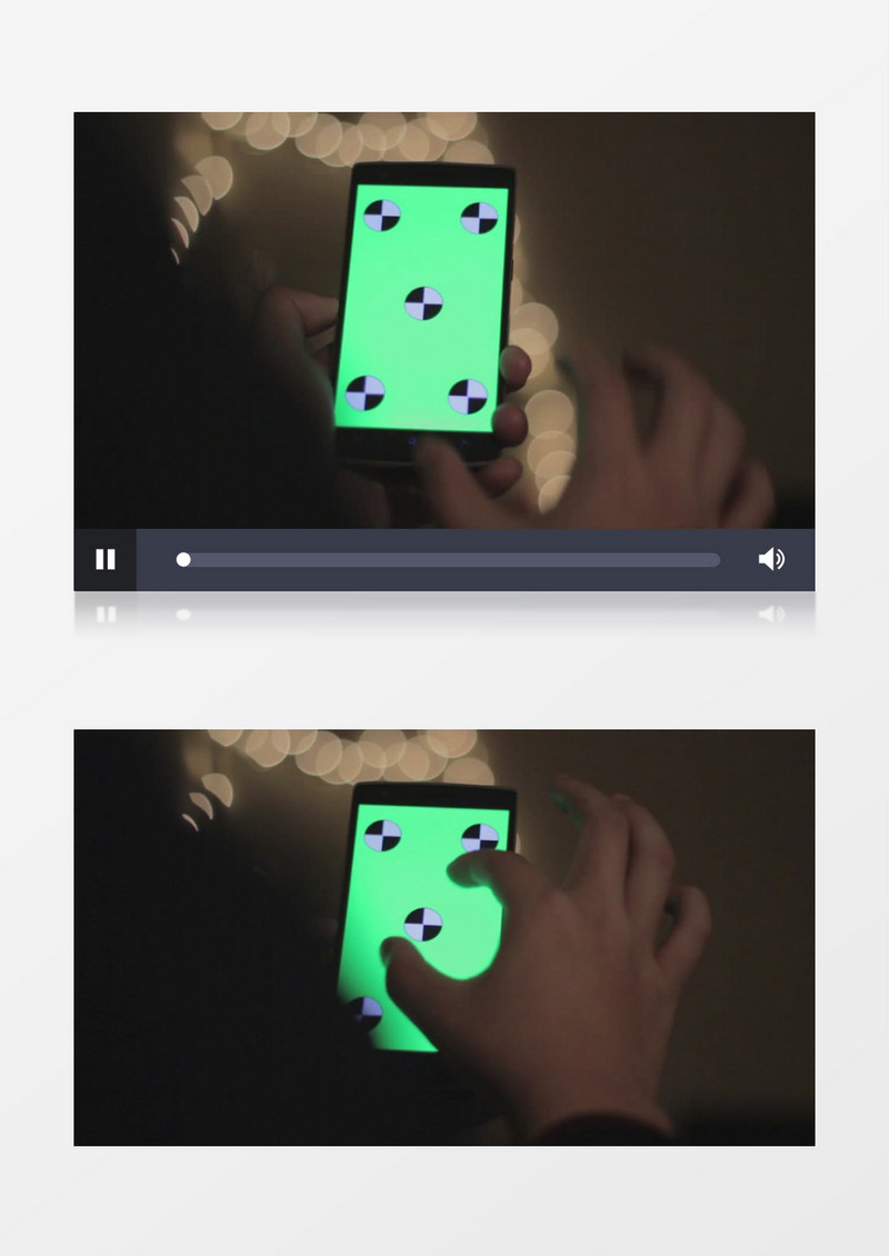 高清实拍男子智能手机操作视频素材