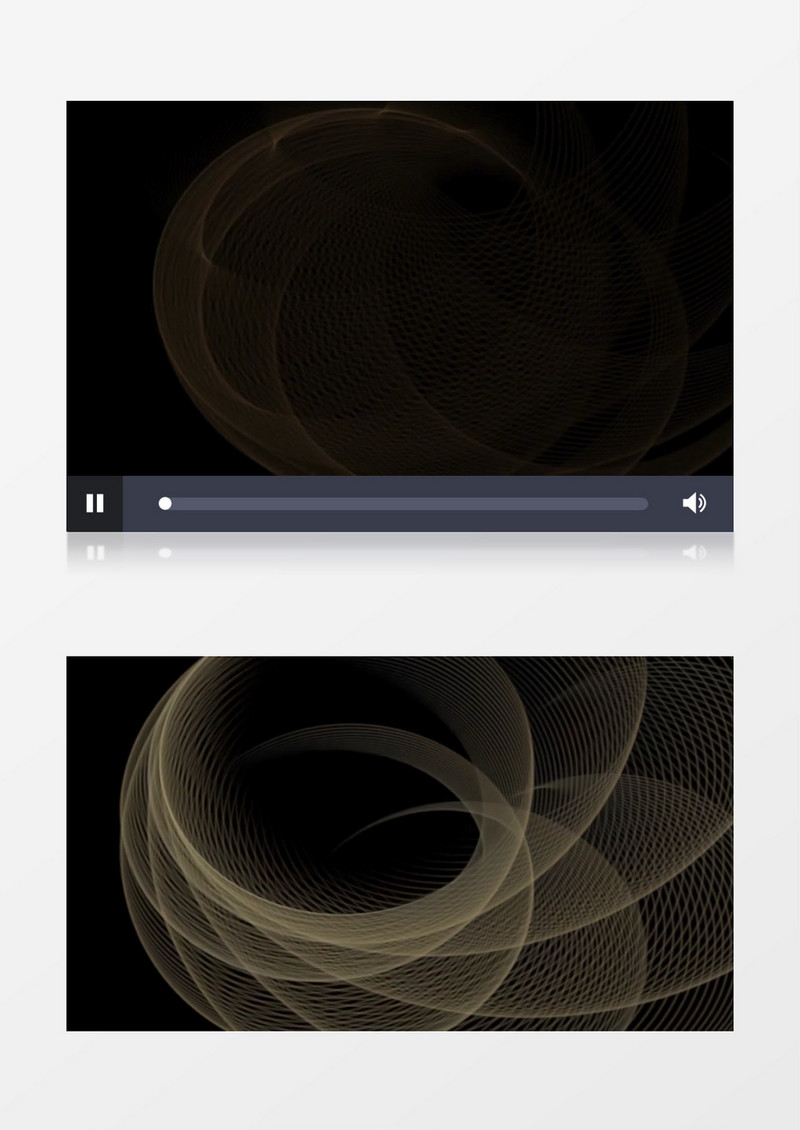 丰富多彩圆环抽象计算机屏保视频素材