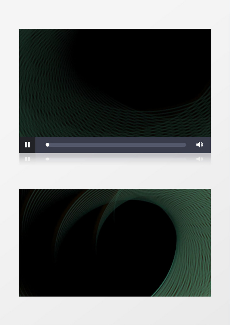 丰富多彩圆环抽象图形旋转视频素材