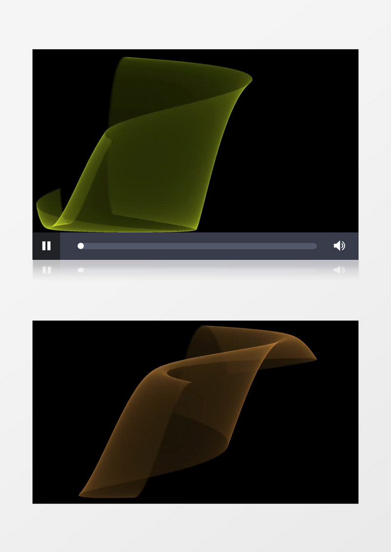 3D动画抽象线条无线循环变换屏保视频素材