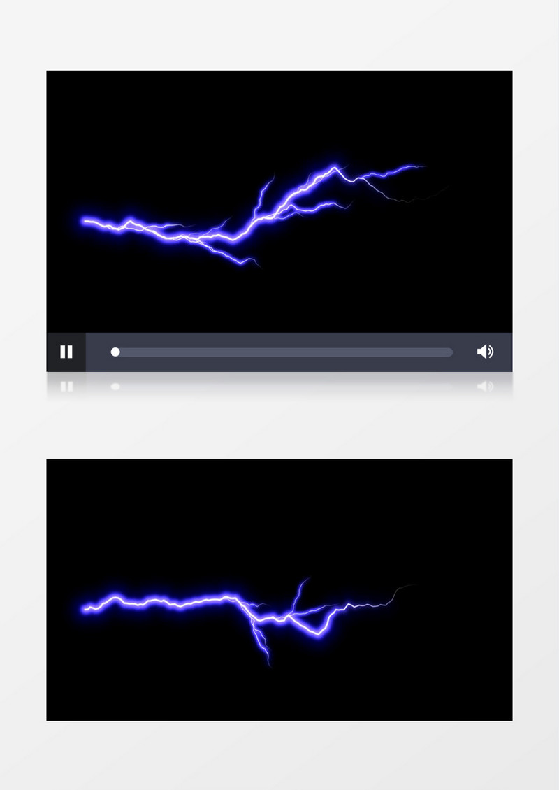 特效发光的电流动态图视频素材