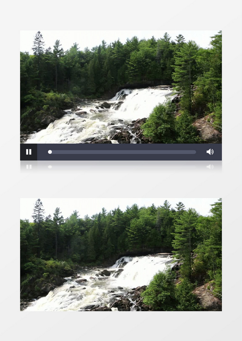 自然风光之瀑布视频素材MP4实拍视频素材