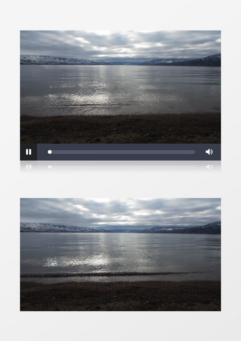 自然风景之湖视频素材MP4实拍视频