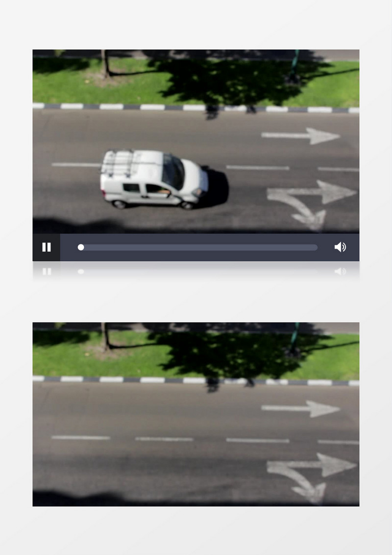 道路上航行中的车辆模糊散景实拍视频素材