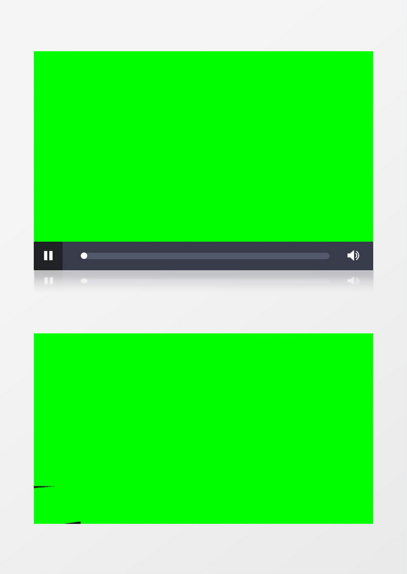 绿色背景过度蓝色背景视频素材