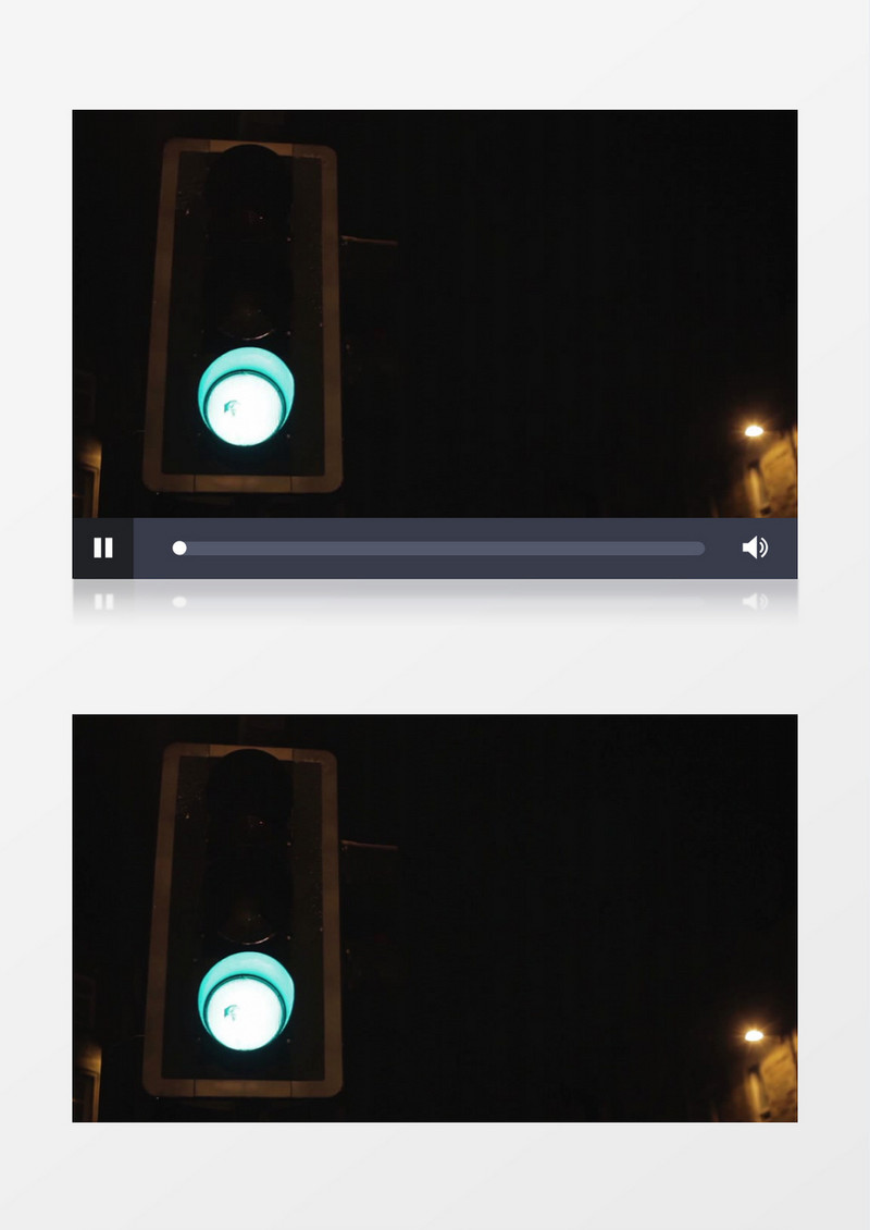英国的交通信号灯实拍视频