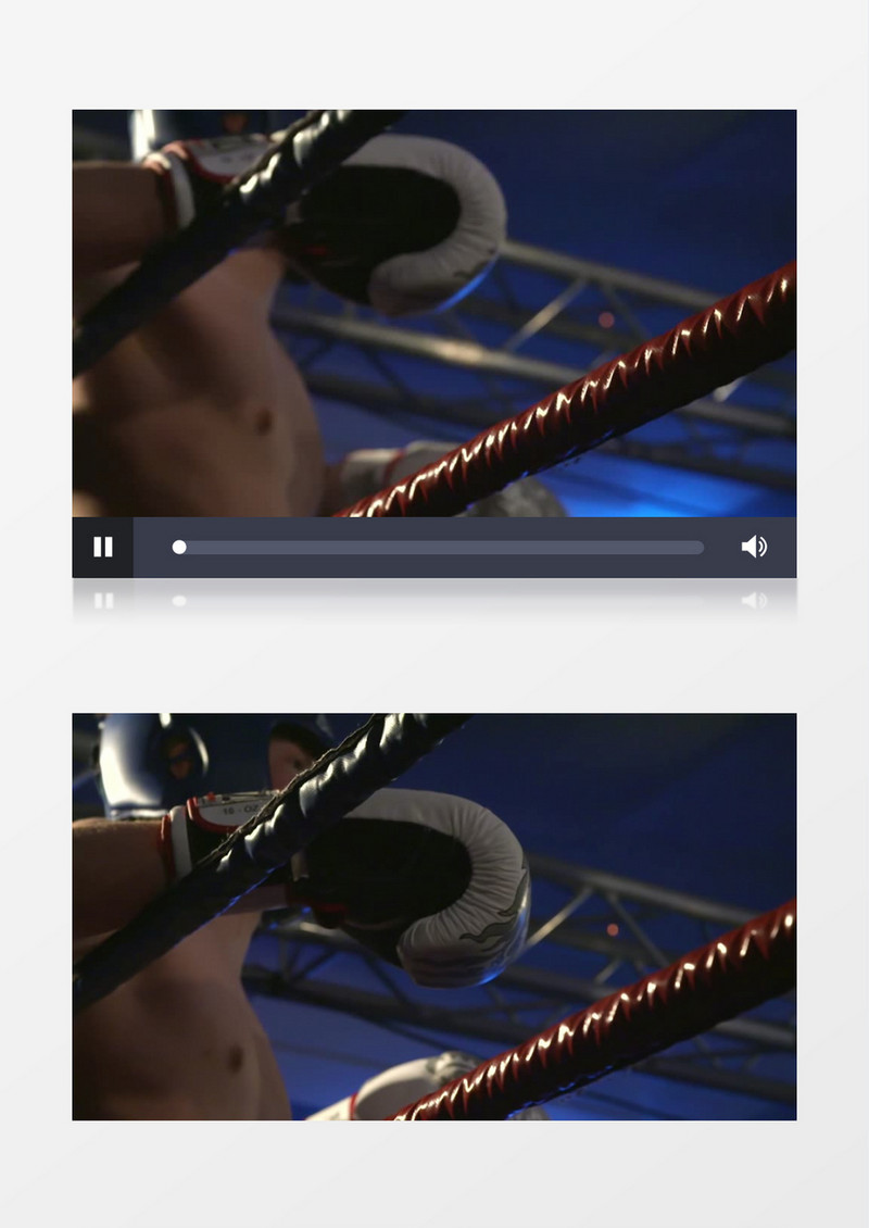 拳击手慢动作近距离高清实拍视频素材