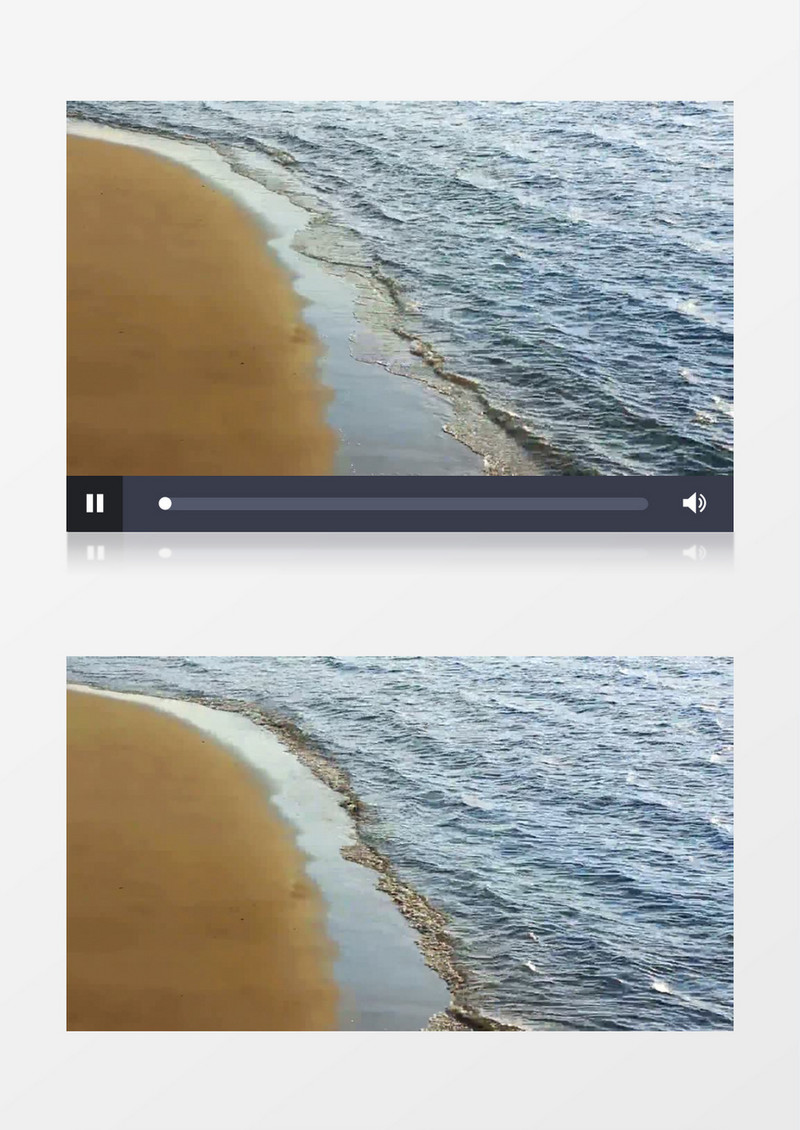 海边沙滩视频素材