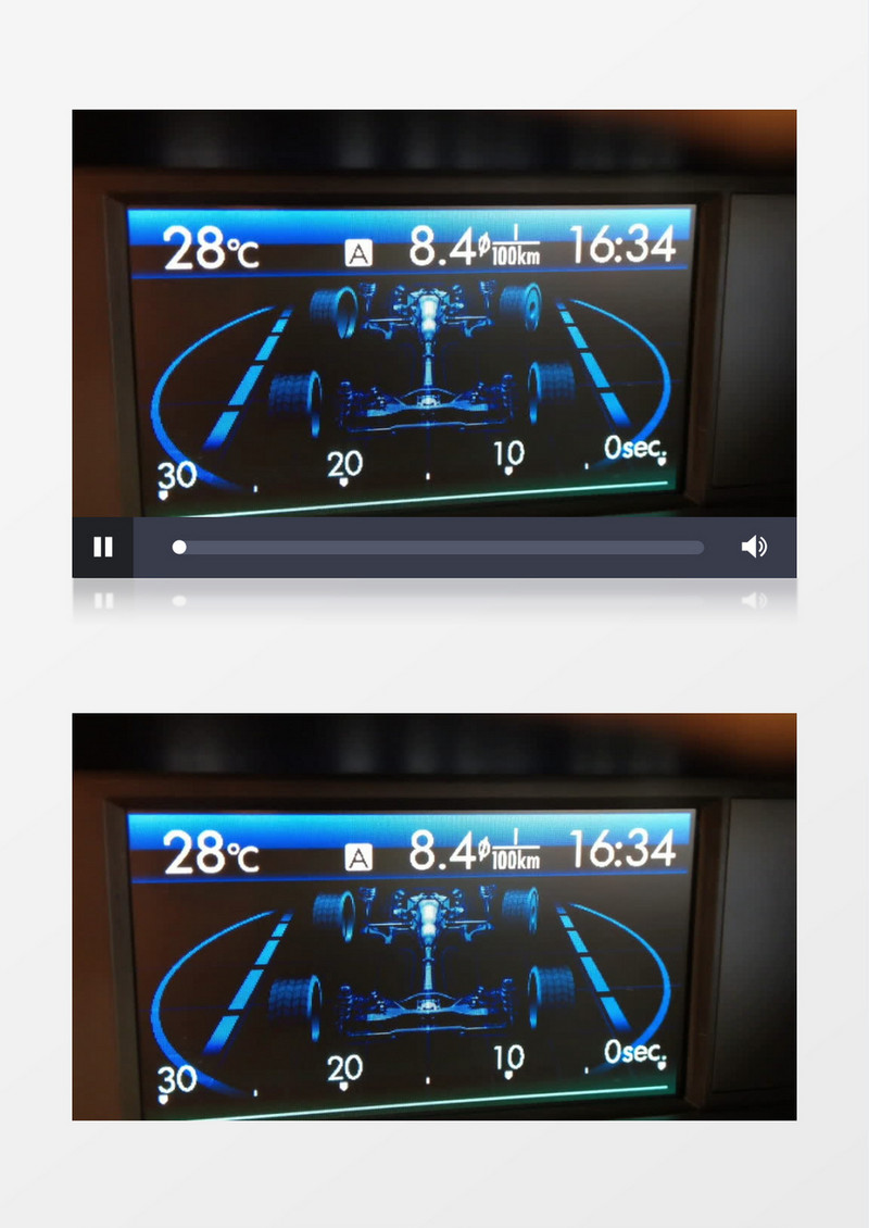 高清特写近距离拍摄液晶显示器屏幕仪表板工程控制屏幕实拍视频素材