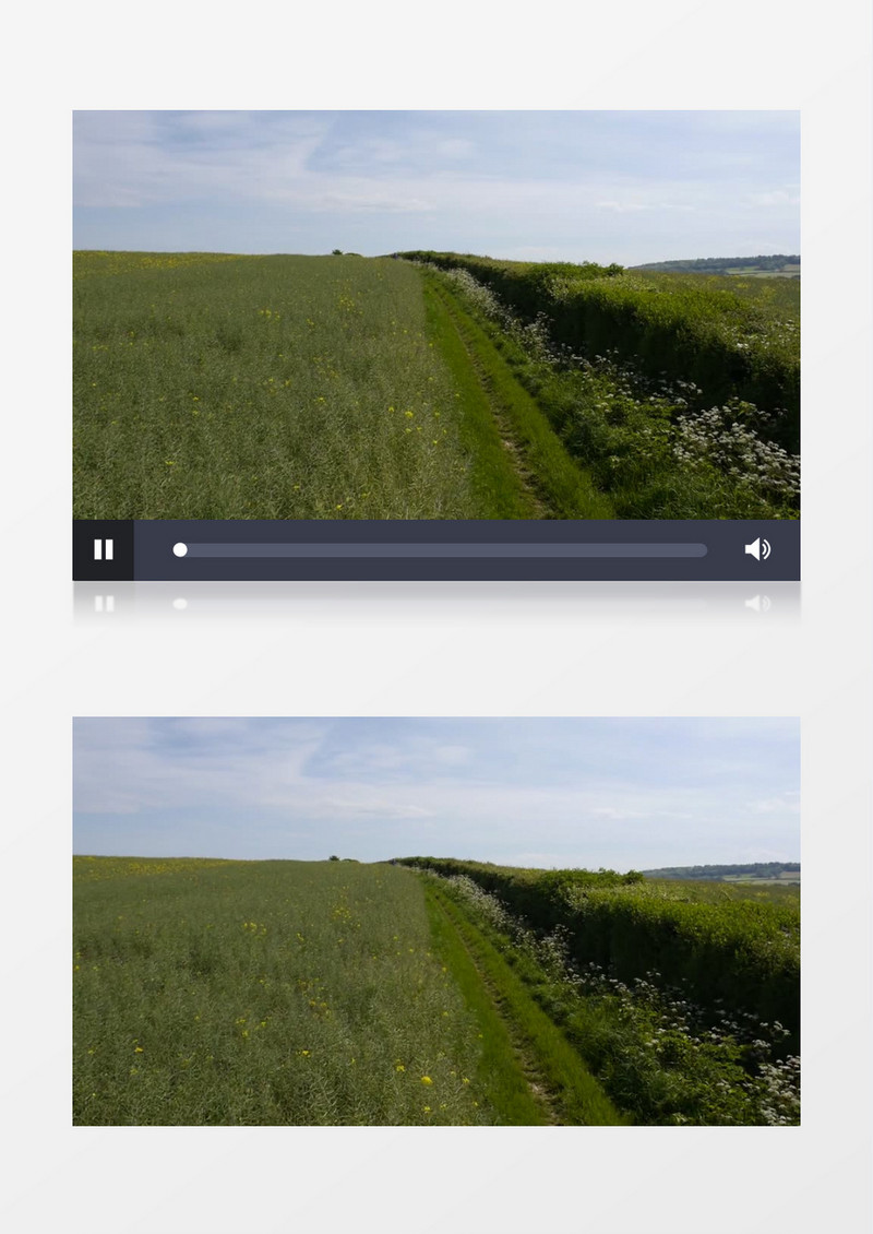无人机航拍实农场实拍视频素材
