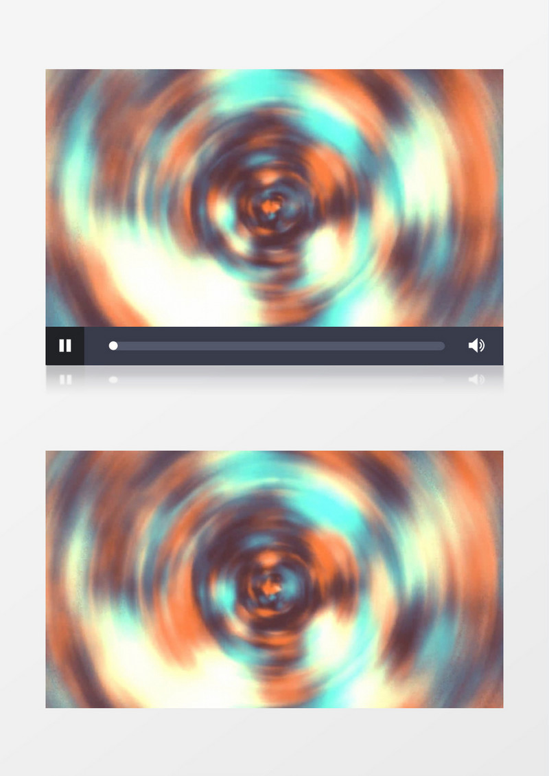 丰富多彩旋涡旋转视觉效果视频素材