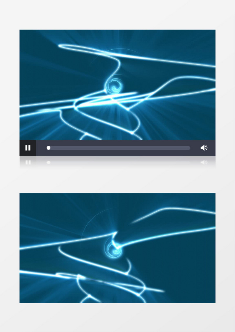 蓝色未来科技旋转视频素材