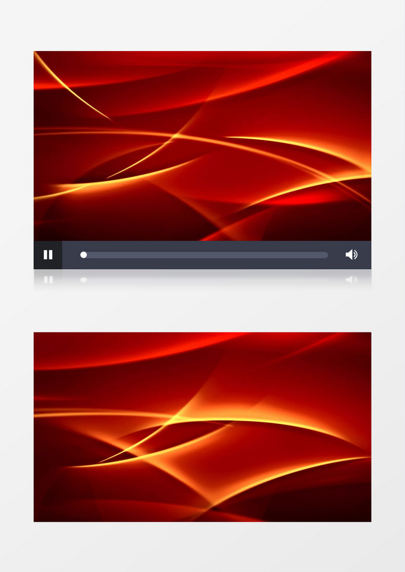 红色彩带炫动释放正能量背景视频