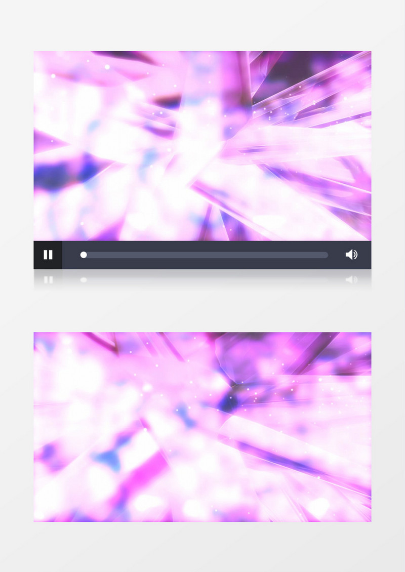 尖锐立体几何暖色调紫色唯美背景视频素材