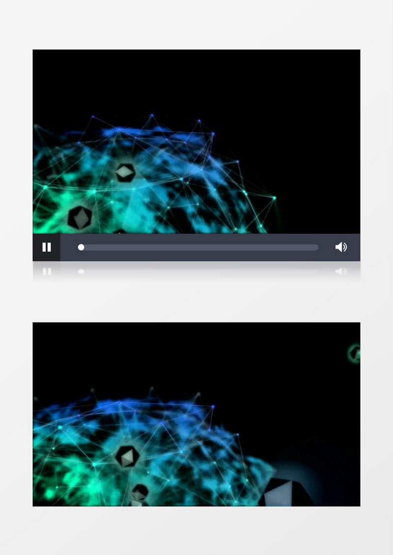 蓝色科技动感循环视频背景