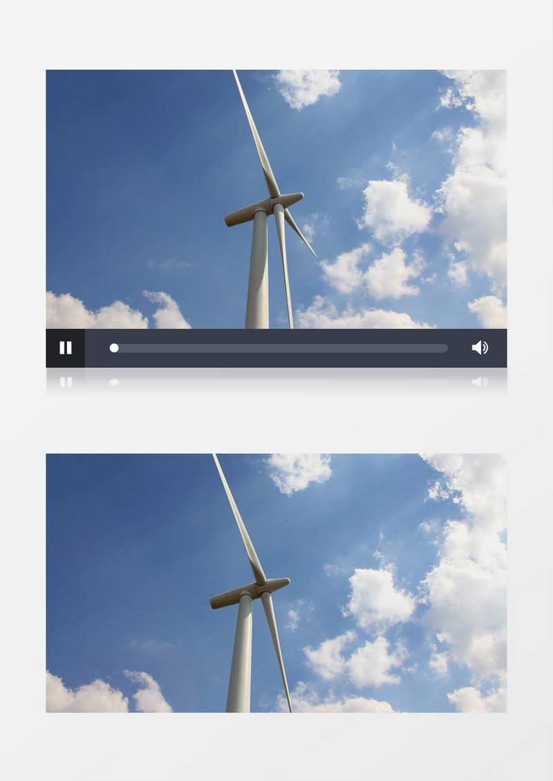 风力发电实拍视频素材