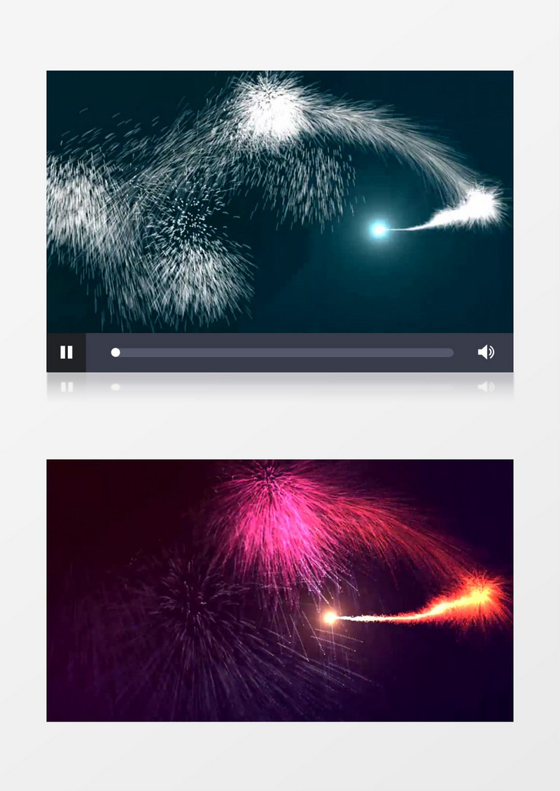 动画动态美轮美奂粒子运动（含音乐）背景视频素材