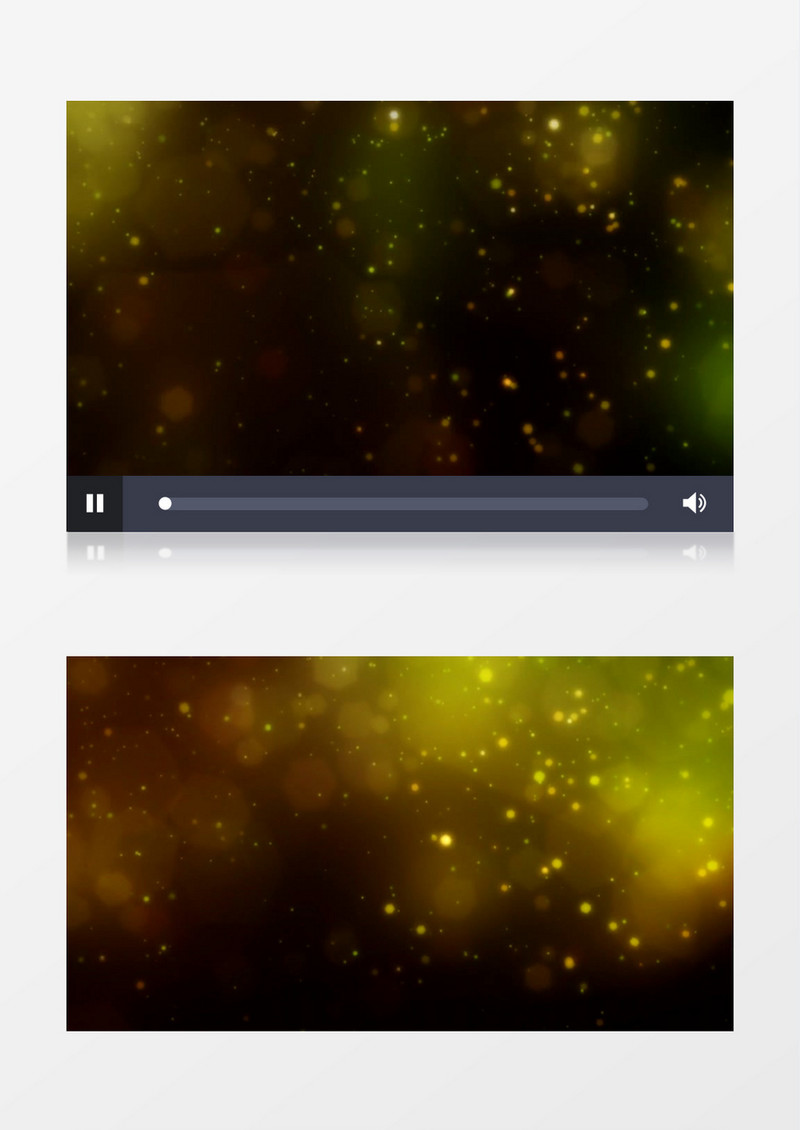 动画动态超炫动态黄色粒子坠落背景视频素材