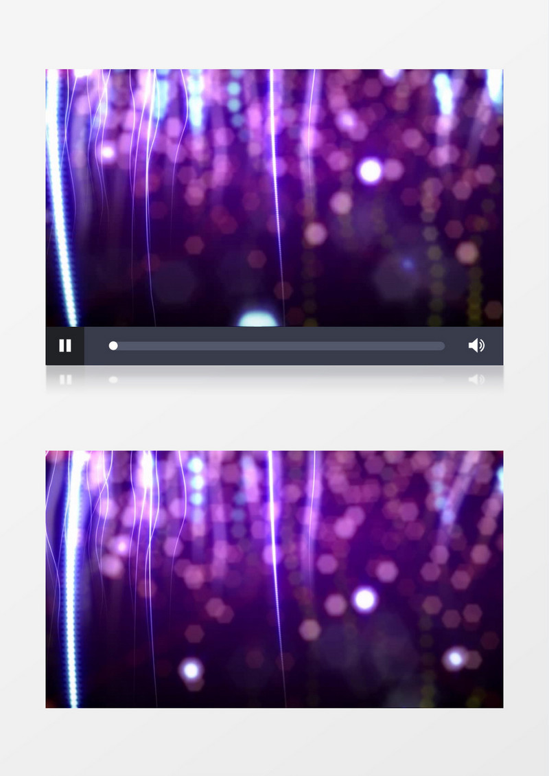 动画动态紫色粒子光线唯美背景视频素材