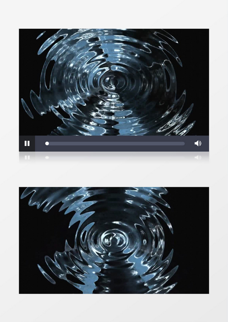 高清唯美拍摄灵动的波纹形的流动液体