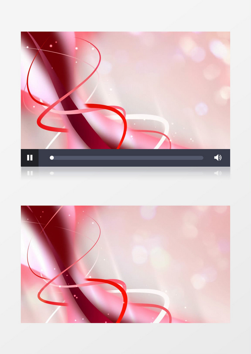  动画动态螺旋式上升的粉红色弧形背景视频素材
